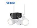 Reolink Duo Floodlight WiFi V2 Hardwired Outdoor Security Camera, 4K Dual-Lens, 2.4G/5GHz WiFi 6, 180° FOV, Smart Human/Vehicle/Animal Detection, Color Night Vision w/1800lm Floodlight, AC (100~240V)