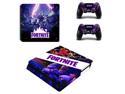 Game Fortnite PS4 Slim Skin Sticker For Sony PlayStation 4 Console and 2 Controllers PS4 Slim Skins Sticker Decal Vinyl