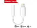 iPhone X Adapter Headphone Jack, iPhone X Headphone Adapter, Lightning to 3.5 mm Headphone Jack Adapter for iPhone X/10 iPhone 8/8Plus iPhone 7/7Plus Support IOS 11