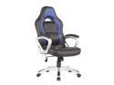 Ergonomic 6 Point Massage Racing Game Office Chair PU Leather w/ Remote Control