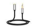 Awinner Audio Extension Cable, 3.5mm Stereo Male to Female Headset Extension Cable for Apple iPhone, Headphone,Smartphones & Tablets, MP3 Players Gold Plated Male to Female with Aluminum Case (5M)