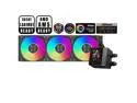 PCCOOLER CPS DC360 Pro ARGB Display AIO CPU Liquid Cooler, 360mm Radiator, 310W TDP, Customizable 2.4" IPS LCD Display, Ceramic Bearing, for Intel LGA 1851/1700/1200/115X & AMD AM5/AM4, Black