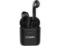 COWIN KY07 Wireless Earbuds Bluetooth 5.0 Earbuds True Wireless Earbuds with Mic Bluetooth Headphones Premium Sound Deep Bass 30H Playtime IPX6 for Sport (Charging Case Included), Black