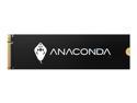 ANACOMDA i2 512GB M.2 PCIe Gen3x4 NVMe 1.3 3D TLC NAND FLASH Internal Solid State Drive. Internal SSD Read Speed up to 2000MB/s Write Speed Up to 1500MB/s. Made in TAIWAN