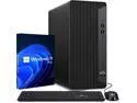 HP ProDesk 600 G6 Tower Desktop PC, Intel Hexa Core i5-10500 10th Gen. Processor up to 4.50 GHz, 16GB DDR4 Ram, 2TB SSD, Keyboard & Mouse, Built-in Wi-Fi, Windows 11 Professional (Renewed)