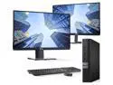 Dell OptiPlex 3040 Tiny Desktop PC, Intel Quad Core i5-6500 6th Gen Processor up to 3.10 GHz, 32GB DDR4 Ram, 128GB SSD ,Dual 22 Inch monitor, Keyboard & Mouse, Wi-Fi, Windows 11 Professional (Renewed)