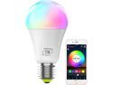 MagicLight Smart Light Bulb (60w Equivalent), A19 7W Multicolor 2700k-6500k Dimmable WiFi LED Bulb, Compatible with Alexa Google Home Siri IFTTT
