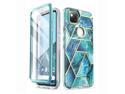 I-BLASON For Google Pixel 4A Case (2020 Release) Cosmo Full-Body Marble Glitter Case Cover WITH Built-in Screen Protector