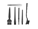 elane 6 pcs small portable plastic handle nylon anti static brushes brush kit multi-use for computer,car seat,keyboard,home elane 6 pcs small portable plastic handle nylon anti static brushes brush kit multi-use for computer,car seat,keyboard,home