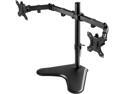 ERGEAR Dual Monitor Stand, for 13 to 32 Inch Two Monitor Freestanding Desk Stand,Each arm can withstand up to 17.6 lbs