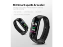 M3 Smart band Fitness Tracker, Activity Tracker with Heart Rate Monitor, Waterproof Smart Watch Band with Step Counter, Pedometer, Sleep Monitor for Kids Women and Men