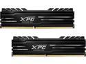 XPG GAMMIX D10 16GB (2 x 8GB) 288-Pin DDR4 3000 CL16 SDRAM Heatsink (PC4 24000) Desktop Memory AX4U300038G16-DB10
