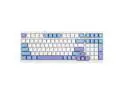 EPOMAKER x Aula F99 Wireless Mechanical Keyboard, Hot Swappable Gasket Custom Gaming Keyboard with Five-Layer Padding, Bluetooth/2.4GHz/USB-C, 8000mAh Battery (White Light Blue, Nimbus V3 Switch)