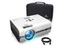 VANKYO Leisure 410 LED Projector with 2800 Lux, Carrying Bag and HDMI Cable, Portable Projector Supports 1080P, HDMI, USB, VGA, AV, SD Card