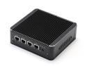 HUNSN Micro Firewall Appliance, Mini PC, PFSense, Celeron J4125, RS34, Mikrotik, OPNsense, VPN, Router PC, AES-NI, 4 x 2.5GbE I226-V LAN, 2 x USB3.0, VGA, HDMI, Fanless, 8G RAM, 64G SSD