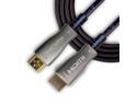 SatelliteSale Digital High-Speed HDMI 2.0 Fiber Optic Cable 4K/60Hz 18Gbps Black 2160p Universal Wire PVC Cord 50 feet