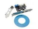 USB3.0 2-Port SATA 5Gbps 19-pin Intenal PCIe Express Controller Card+Bracket+CD