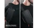 Bionik Commuter - Switch Bag - Compatible with Nintendo Switch - 18 Game Slots - Extra Joy Con Pocket - Canvas Exterior - Plush Interior - Removable Shoulder Strap - Backpack Attachable - YKK Zippers