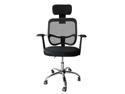 Adjustable Office Swivel Chair,Adjustable Headrest, Mesh Back, Armrest