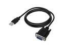 Sabrent USB 2.0 to Serial (9-Pin) DB-9 RS-232 Adapter Cable 6 ft. Cable with Thumbscrews Connectors (CB-FTDI)