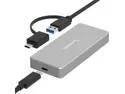 Sabrent USB Type-C Aluminum Enclosure for M.2 NVMe SSD in Gray (EC-NVME)