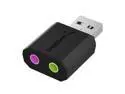 SABRENT USB External Stereo Sound Adapter for Windows and Mac. Plug and Play No Drivers Needed. (AU-MMSA)