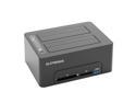 GLOTRENDS Multifunction Hard Drive Duplicator, CF/SD Reader, USB 3.0 Hub with Quick Charger (BM2)