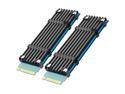 [2 pcs] GLOTRENDS M.2 Heatsink Kits fit for PS5/PC, 0.14inch(3mm) Thick M.2 Cooling Fin for 2280 M.2 PCIe SSD