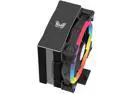 Super Flower, Cooldex ST4 ARGB CPU Air Cooler, 4 Copper Heat Pipes, Intel: 1851/ 1700 / 1200 / 1150 / 1151 / 1155 AMD: AM5 / AM4, Black, SF-ST12P4-BK