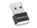 USB Bluetooth 5.3 Adapter for PC Win11/10/8.1/8/7/XP/Vista, Bluetooth Dongle Receiver/Transmitter Support Multiple Device Connections: Headset, Mouse, Keyboard, Printer, Speaker