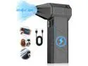 Electric Air Duster, Compressed Air Cleaner for PC. 130000RPM Air Blower, 3-Speed Cordless Rechargeable Air Blaster Jet Fan for Laptop, Keyboard, Cars, Replaces Compressed Air Can