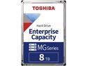 Toshiba 8TB Enterprise HDD SATA 6.0Gb/s 512e 7200 RPM 256MB Cache 3.5" Internal Hard Drive MG06ACA800E