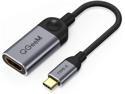 QGeeM USB C to HDMI Adapter 4K Cable, USB Type-C to HDMI Adapter [Thunderbolt 3 Compatible] MacBook Pro 2018/2017, Samsung Galaxy S9/S8, Surface Book 2, Dell XPS 13/15, Pixelbook More
