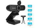Anivia 1080P Full HD Webcam With Lens Cover - Pro Web Camera With Stereo Microphone - USB Plug And Play PC Laptop Desktop Mac Video Calling, Conference Live(tripod not included)