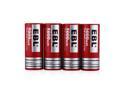 EBL 4PCS 26650 Battery 5000mAh 3.7v Lithium-ion Rechargeable Batteries