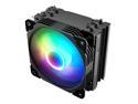 Vetroo V5 CPU Air Cooler w/ 5 Heat Pipes 120mm PWM Processor 150W TDP Cooler for Intel LGA 1700/1200/115X AMD AM5/AM4 w/Addressable RGB Lights Sync