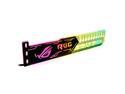 SA ASUS ROG pattern Graphics card GPU support bracket Video card recessed bracket/rack bracket, 5V 4-pin RGB Streamer discoloration GPU Brace, for shell decoration 250mm