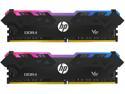 HP V8 RGB 16GB (2 x 8GB) 288-Pin DDR4 3200 UDIMM Desktop Memory Model 8MG02AA#ABC