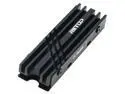 M.2 2280 SSD Heatsink Cooler, RIITOP M.2 SSD Heat Sink with Thermal Silicone pad, Support Single and Double Sided M.2 SSD, for Desktop PC Computer / PS5 M.2 PCIE NVMe SSD or M.2 SATA SSD