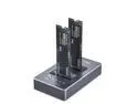 Super Fast 10Gbps USB C NVME M.2 Duplicator, Aluminum Enclosure Dual Bay External Driver Hard Clone Docking Station for M2 M Key 2230 2242 2260 2280 SSD, Supports Dual 8TB Hard Drives Offline Clone