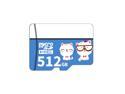 Micro SD Card Class10 TF Card 512GB Memory Card for Smart Phone Tablet PC Car Recorder (Adapter Not Include)