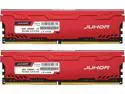 JUHOR PC Computer Memory DDR4 RAM 4GB  2666MHz (PC4 21300) 288-pin CL19 1.2V UDIMM Gaming Series Desktop Computer Memory Module with Heatsink (1pcs)