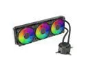 CLC360-XA ARGB AIO CPU Liquid Cooler, 36027 Radiator, Addressable RGB Lighting, Triple 12025 Fans for AMD Ryzen/Intel LGA1200/1151, with ARGB controller. OEM/ODM Welcome!