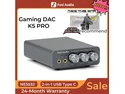 Fosi Audio K5 Pro Gaming DAC Headphone Amplifier Mini Hi-Fi Stereo Digital-to-Analog Audio Converter USB Type C/Optical/Coaxial to RCA/3.5MM AUX for PS5/PC/MAC/Computer