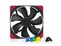 Noctua NF-A14 PWM chromax.black.swap, Premium Quiet Fan, 4-Pin (140mm, Black)