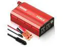 YSOLX 500W Power Inverter DC 12V to 110V AC Car Charger Converter with 4.8A Dual USB Ports