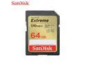 SanDisk 64GB Extreme SDXC UHS-I/U3 Class 10 V30 Memory Card, Speed Up to 170MB/s (SDSDXV2-064G-GNCIN)