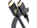 4K HDMI Cable 10 ft | High Speed Hdmi Cables Braided Nylon & Gold Connectors 4K @ 60Hz Ultra HD 2K 1080P ARC & CL3 Rated | for Laptop Monitor PS5 PS4 Xbox One Fire TV & More
