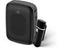 W WINBRIDGE Voice Amplifier with Wireless Lapel Microphone - Personal Megaphone for Teachers, 15W Portable Mini Bluetooth PA System and Clip-on Lavalier Mic for Classroom, Speech, Tour Guide - A006
