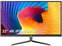 Z-EDGE U32I4K 32" Ultra HD 3840 x 2160 IPS 4K Monitor, 60Hz, 8ms, HDR10, HDMI, DisplayPort, USB-B, USB x2, Type-C, FreeSync, VESA Mountable, Built-in Speakers